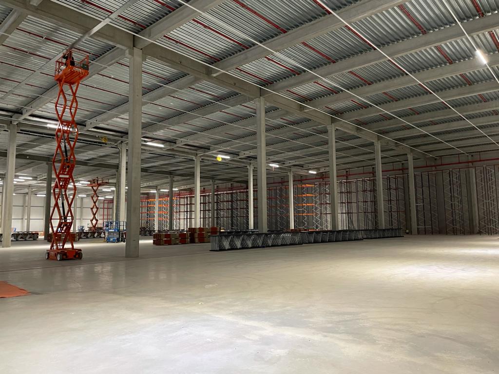 Eerste stellingen geplaatst bij WDP Boland Bleiswijk