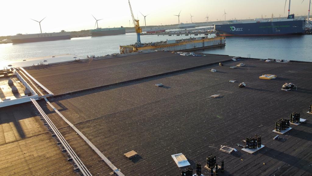 Belgium New Fruit Wharf Zeebrugge